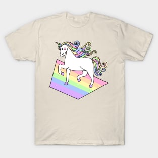 Unicorn on the rainbow T-Shirt